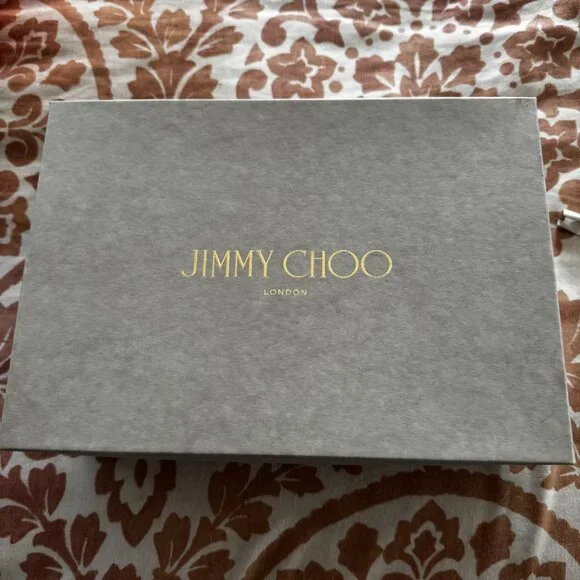 EUC Jimmy Choo Romy 100 Glitter Pumps - Picture 3 of 8